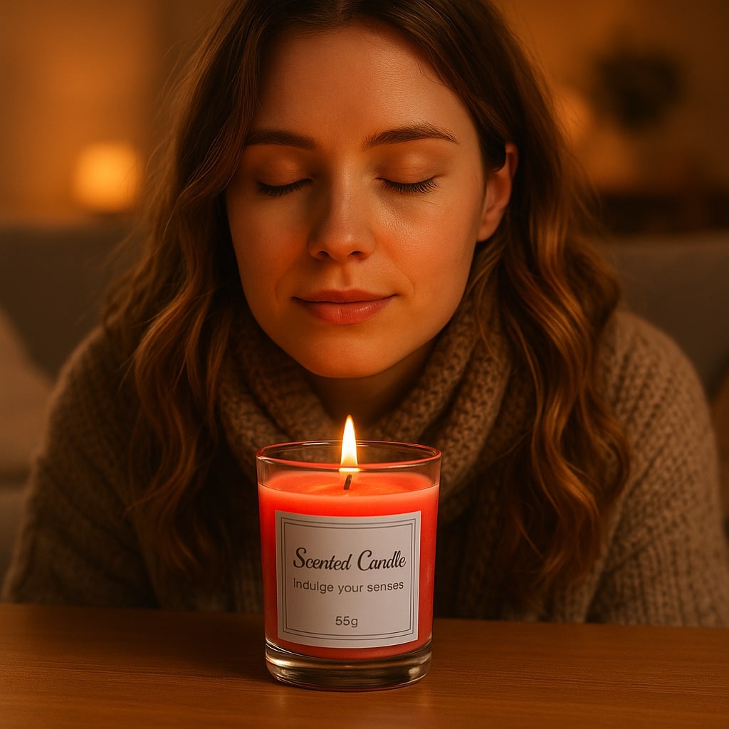 Scented Soy Candle - Aromatherapy Relaxing Candle, 55g