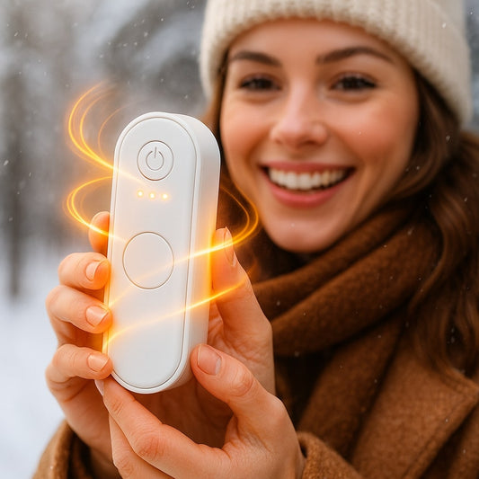 Magnetic Rechargeable Hand Warmers - 6000mAh, 3 Heat Levels for Cold Hands